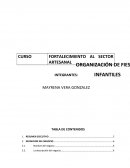 FORTALECIMIENTO AL SECTOR ARTESANAL.