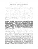 Formacion de la ciudadania universitaria.