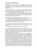 Newton y la filosofía natural