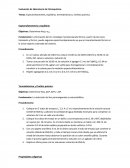 Fundamento: La formación del ion complejo monotiocianato férrico a partir de los iones tiocianato y férrico, puede seguirse espectroscópicamente ya que el monotiocianato férrico es la única especie coloreada del sistema..