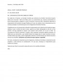 Modelo de nota- SUPERVISAR SECTOR PARA CAMBIO DE CAÑERIA