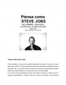 Piensa como Steve Jobs.