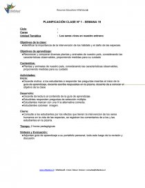 PLANIFICACION NATURALES.. Página 1