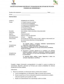 COLEGIO DE ESTUDIOS CIENTÍFICOS Y TECNOLÓGICOS DEL ESTADO DE YUCATÁN.. Página 1