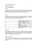 PLAN DE MERCADOTECNIA Nombre de la Empresa: Agua “Lluvia de sabores”