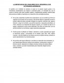 LA IMPORTANCIA DEL EQUILIBRIO EN EL DESARROLLO DE ACTIVIDADES AERÓBICAS.