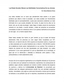 Las Redes Sociales Afectan Las Habilidades Comunicativas De Los Jóvenes.