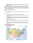 Región en donde se origina. Mapa político e indicadores macroeconómicos y sociales regionales..