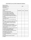 CUESTIONARIO INTEGRACION SENSORIAL