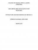 NEOLIBERALISMO SIN DEJAR DE SER MEXICANO ESTRUCTURA SOCIOECONOMICA DE MEXICO II