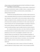 ¿Por que no pensar en una psicología educacional para abordar las problemáticas de conductas que no son entendidas en un primer momento?