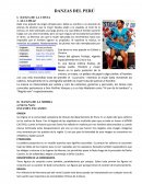 Tema importante- DANZAS DEL PERÚ
