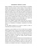 Antecedentes y servicio al cliente