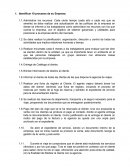 Identificar 10 procesos de su Empresa.