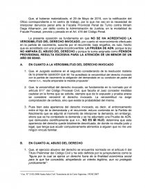 Oposicion a medida cauelar de asignacion de pension alimenticia - Trabajos  - Antonio Jara