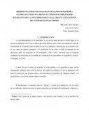 Representaciones sociales sobre el linchamiento