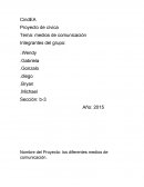 DIFERENTES MEDIOS DE COMUNICACION.