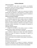 CONTROL DE MALEZAS.