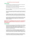 LOS REPORTES DE ACTAS DE EVALUACIÓN