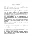 TANTO POR CIENTO