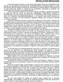 Revolución mexicana (resumen)