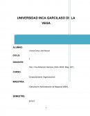 Comportamiento Organizacional Caso SESIÓN 7-: “A su Salud”