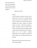 Maltrato y abuso Infantil.