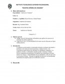 Especialidad: “Análisis de Sistemas”