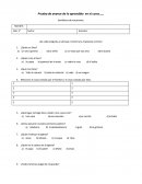 Prueba de avance de lo aprendido en el curso (examen)