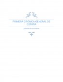 PRIMERA CRÓNICA GENERAL DE ESPAÑA
