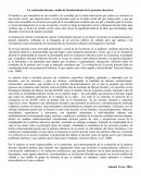 La evaluación docente, medio de fortalecimiento de la práctica educativa.