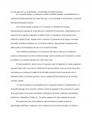 EL ESTADO EN LA ECONOMÍA – ECONOMÍA INTERNACIONAL