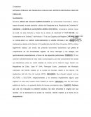 Declaracion de union estable