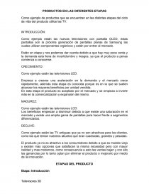 PRODUCTOS EN LAS DIFERENTES ETAPAS.. Página 1