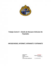Trabajo Control I – Diseño de Red para Vehículos No Tripulados. Página 1