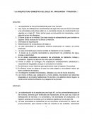 La arquitectura domestica del siglo XX. Vanguardia y tradición