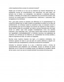 ¿Qué importancia tiene conocer la conducta humana?