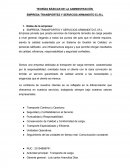 EMPRESA TRANSPORTES Y SERVICIOS ARMANDITO E.I.R.L