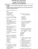 PRUEBA DE TEXTUALIDAD