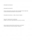 PENSAMIENTO MATEMATICO - EJERCICIOS.