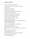 Entrevista a un Directivo.