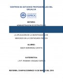 LA APLICACIÓN DE LA INVESTIGACIÓN DE MERCADO EN LA CONTADURÍA PÚBLICA