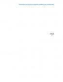 Evaluación curricular de un programa académico por competencias