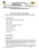 Programa de atencion psicopedagogica
