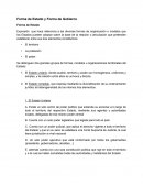 Forma de Estado y Forma de Gobierno