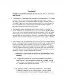 Resolucion de conflictos. Las características principales de cada una de las personas involucradas en la situación.