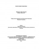 PROYECCIONES FINANCIERAS.