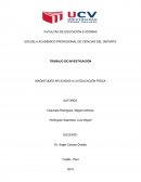 MAGNITUDES APLICADAS A LA EDUCACION FISICA