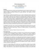 Operaciones Bancarias.