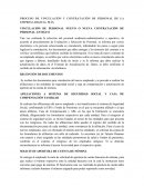 PROCESO DE VINCULACIÓN Y CONTRATACIÓN DE PERSONAL DE LA EMPRESA DIGITAL MÁS.
